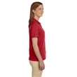 Ladies' 6 oz. Ringspun Cotton Pique Short-Sleeve Polo