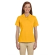 Ladies' 6 oz. Ringspun Cotton Pique Short-Sleeve Polo