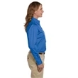 Ladies' Easy Blend™ Long-Sleeve Twill Shirt with Stain-Re...