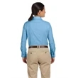 Ladies' Long-Sleeve Oxford with Stain-Release