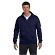 Adult 7.8 oz. EcoSmart® 50/50 Full-Zip Hooded Sweatshirt