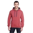 Adult Sofspun® Striped Hooded Sweatshirt