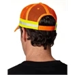 Trucker Reflector High-Visibility Constructed Cap