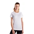 Ladies' 5.8 oz. Short-Sleeve Recover Yarn Crewneck