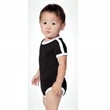 Infant Soccer Ringer Fine Jersey Bodysuit