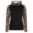 REALTREE® TECH FLEECE TWO TONE HOODED LADIES' SWEATSHIRT