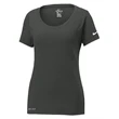 NIKE® DRI-FIT COTTON/POLY SCOOP NECK LADIES' TEE