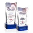 Violetta VividPrint™ Award on Base - Blue