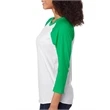 Unisex Triblend 3/4-Sleeve Raglan