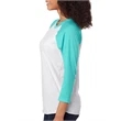 Unisex Triblend 3/4-Sleeve Raglan