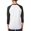 Unisex Triblend 3/4-Sleeve Raglan