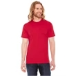 Unisex Poly-Cotton Short-Sleeve Crewneck