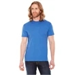 Unisex Poly-Cotton Short-Sleeve Crewneck