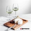 Swissmar® Acacia Board &  2 Dunhill Wine