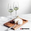 Swissmar® Acacia Board &  2 Cannes Wine