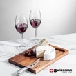 Swissmar® Acacia Board &  2 Naples Wine