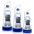Belmont Tower VividPrint™ Award on Stanrich - Blue