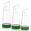 Belmont Tower Award on Stanrich Base - Green