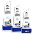 Belmont Tower VividPrint™ Award on Padova - Blue