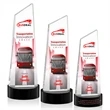 Belmont Tower VividPrint™ Award on Stanrich - Black