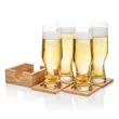 Bamboo Coaster Gift Set - Leipzig