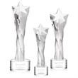 Arlington Star Award on Marvel Base - Clear