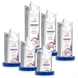 Berkeley VividPrint™ Award on Condor Base - Blue