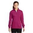 Sport-Tek Ladies 1/4-Zip Sweatshirt.