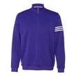 Adidas 3-Stripes French Terry Quarter-Zip Pullover