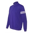 Adidas 3-Stripes French Terry Quarter-Zip Pullover