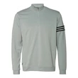 Adidas 3-Stripes French Terry Quarter-Zip Pullover