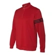 Adidas 3-Stripes French Terry Quarter-Zip Pullover