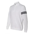 Adidas 3-Stripes French Terry Quarter-Zip Pullover