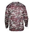 Badger Digital Camo Long Sleeve T-Shirt