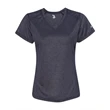 Badger Women's Pro Heather V-Neck T-Shirt