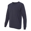 Bayside USA-Made 100% Cotton Long Sleeve T-Shirt