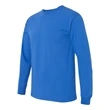 Bayside USA-Made 100% Cotton Long Sleeve T-Shirt