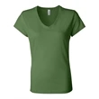 BELLA + CANVAS Women's Jersey V-Neck Tee