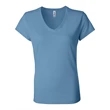 BELLA + CANVAS Women's Jersey V-Neck Tee