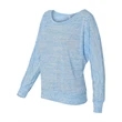 BELLA + CANVAS Women's Flowy Off Shoulder Long Sleeve Tee