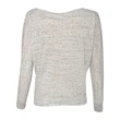 BELLA + CANVAS Women's Flowy Off Shoulder Long Sleeve Tee