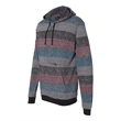Burnside Printed Stripes Fleece Sweatshirt
