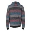 Burnside Printed Stripes Fleece Sweatshirt
