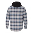 Burnside Quilted Flannel Full-Zip Hooded Jacket