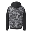 Burnside Nylon Vest with Fleece Sleeves