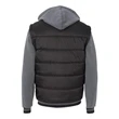 Burnside Nylon Vest with Fleece Sleeves