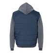 Burnside Nylon Vest with Fleece Sleeves