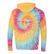 Dyenomite Tie-Dyed Hooded Pullover T-Shirt