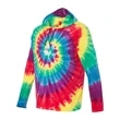 Dyenomite Tie-Dyed Hooded Pullover T-Shirt