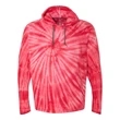 Dyenomite Tie-Dyed Hooded Pullover T-Shirt